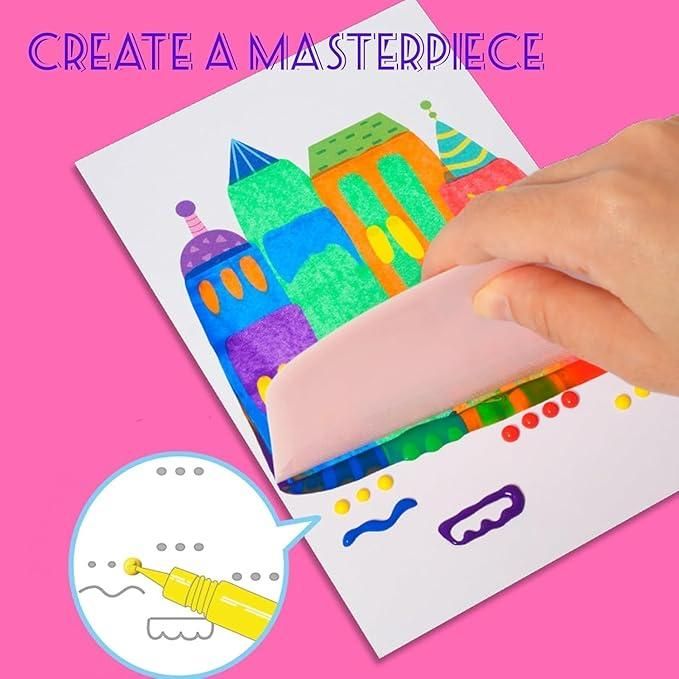 Rainbow Dot Painting Art Kits - bazaarOwl