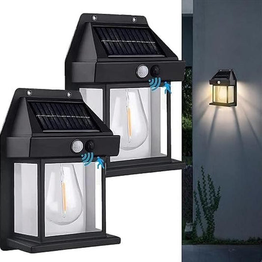 Solar Light Outdoor Wall Light - bazaarOwl