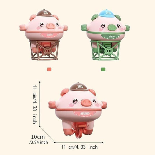 Tightrope Walking Tumbler Pig Walking Tightrope for Children - bazaarOwl