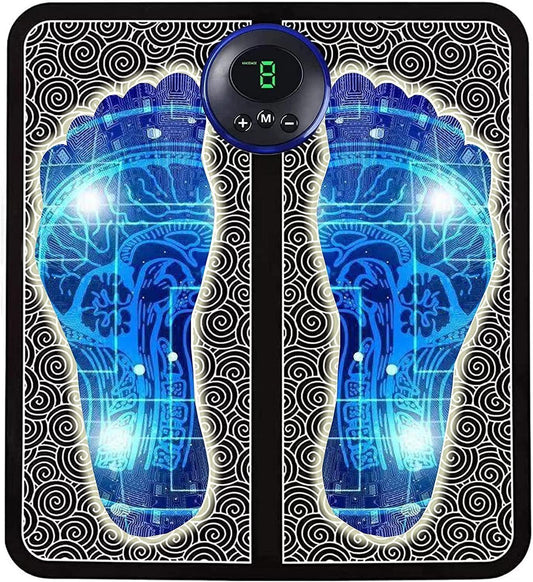Vibrating Bubble Electric Ems Foot Massager Pad - bazaarOwl