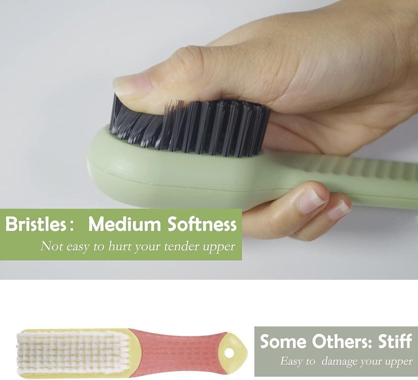 Multifunctional Shoe Polishing Brush (Pack of 2) - bazaarOwl