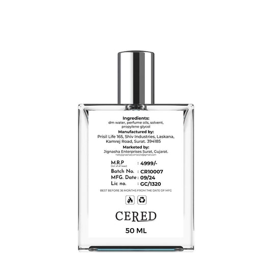 CERED Aventus Perfume 50ML - bazaarOwl