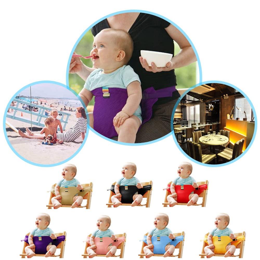 Seat for High Chair Baby Feeding Safety Seat with Strap - bazaarOwl