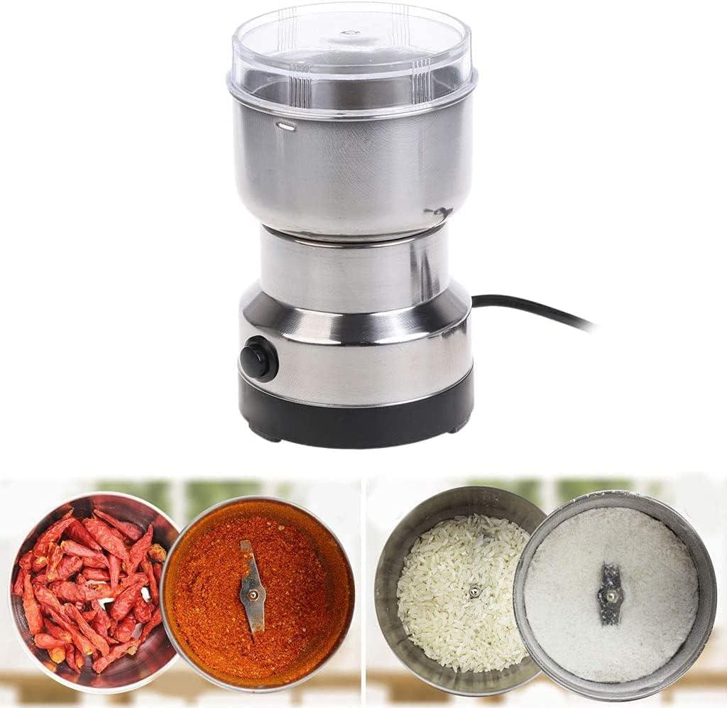 Electric Smash Machine, Multifunction Small Food Grinder Grain Grinder, Portable Coffee Bean Grinder - bazaarOwl