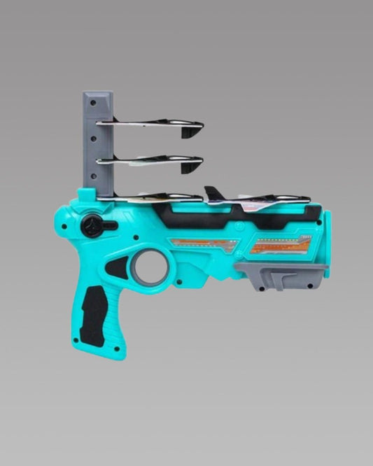 Airplane Launcher Toy Gun with Foam Glider - bazaarOwl