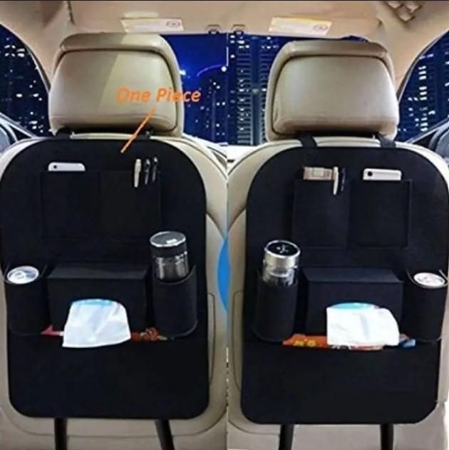 Car Back Seat Storage Organizer PACK of 2 - bazaarOwl