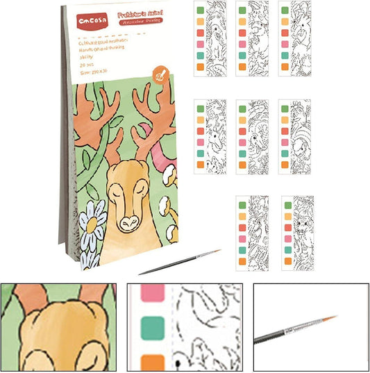 Pocket Watercolour Painting Book - bazaarOwl