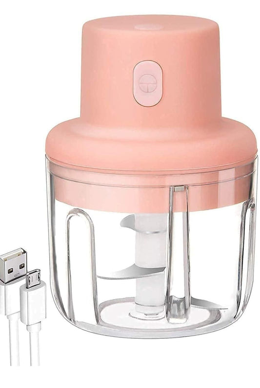 Food Chopper – Latest USB Rechargeable Electric Food Chopper (250ML) - bazaarOwl