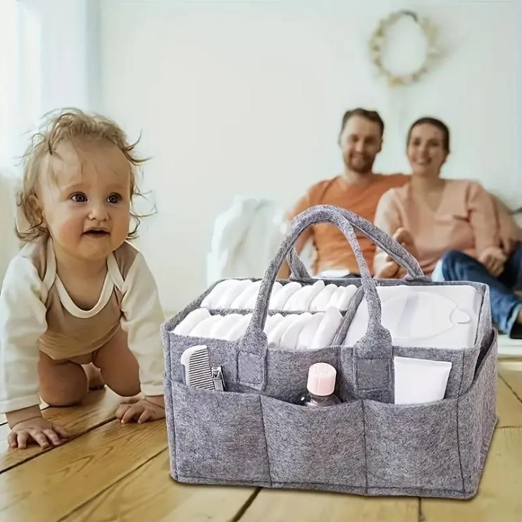 Nursery Storage Organizer-Foldable and Portable for Travelling - bazaarOwl