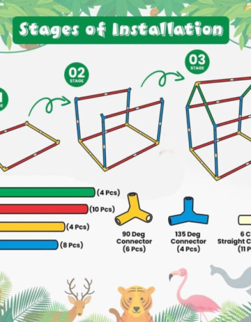 Kids Play Tent House - bazaarOwl