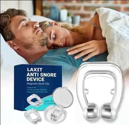 Anti-Snoring Nose Clip Device for Men & Women | Reusable Nasal Dilator to Stop Snoring Naturally - bazaarOwl