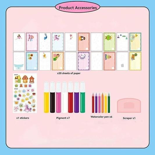 Rainbow Dot Painting Art Kits - bazaarOwl