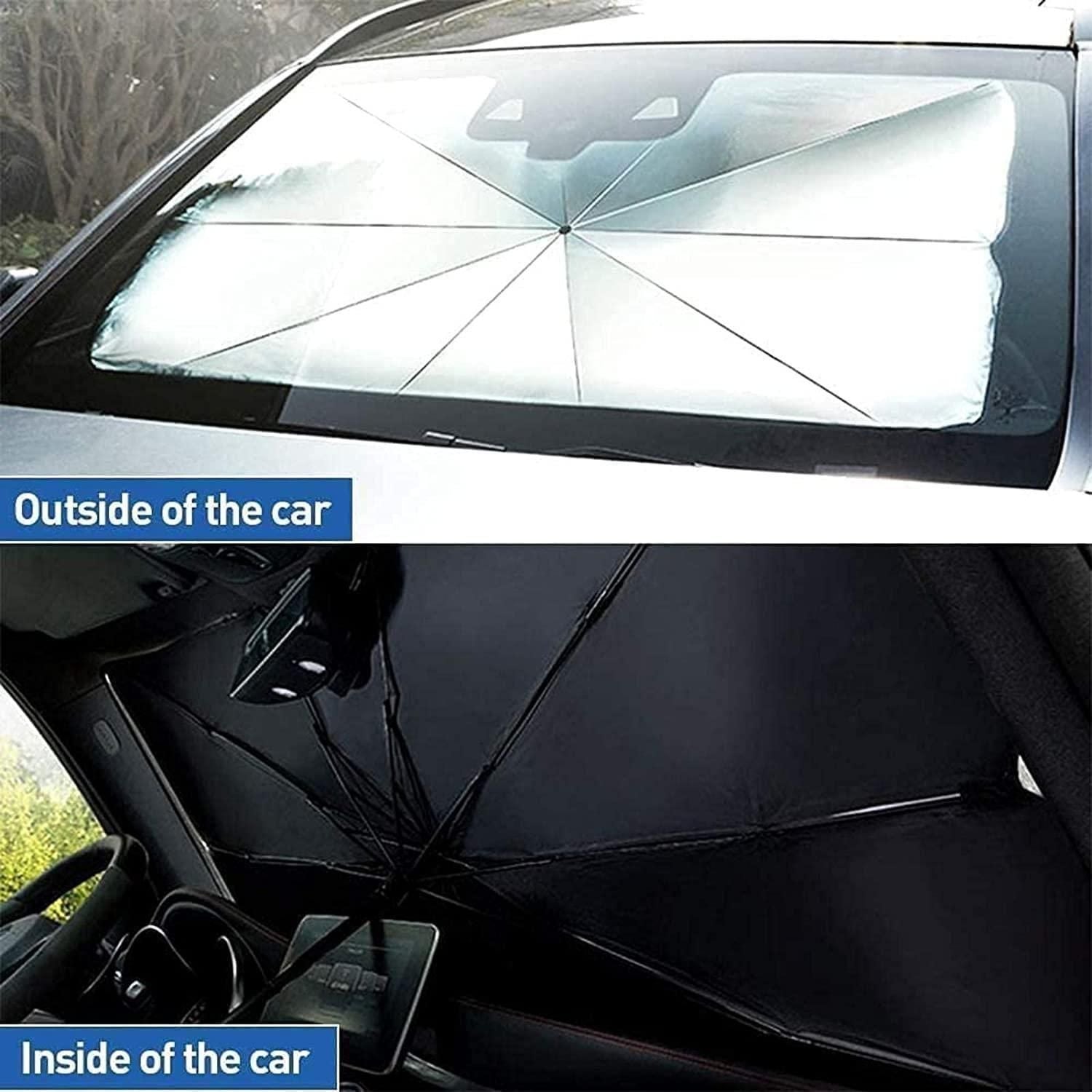 Car Windshield Sun Shade Umbrella� - bazaarOwl