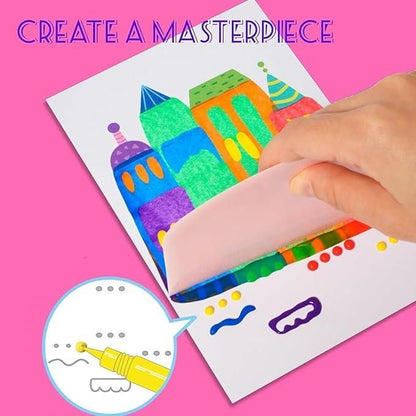 Rainbow Dot Painting Art Kits - bazaarOwl