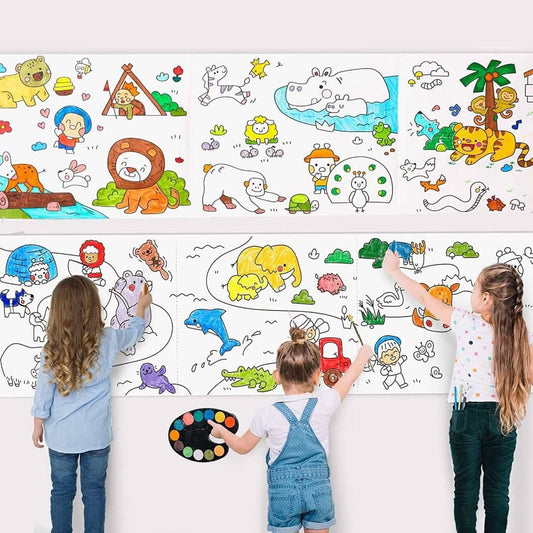 DIY Painting Drawing Paper Roll - – Unleash Your Creativity Anytime, Anywhere! 🎨🖌️ - bazaarOwl