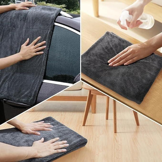 Professional Car Cleaning Towel Thickened Ultrafine Fiber - bazaarOwl