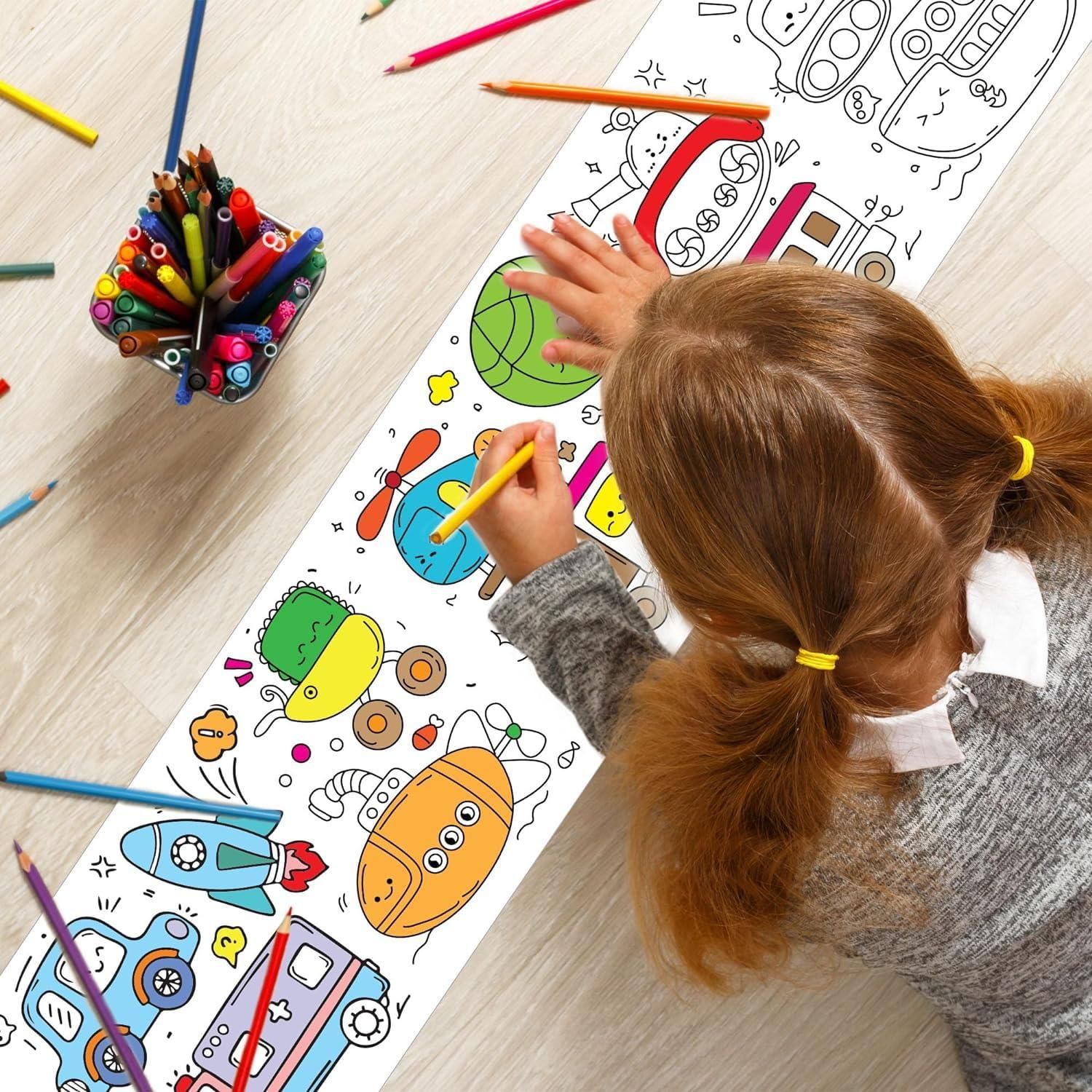 DIY Painting Drawing Paper Roll - – Unleash Your Creativity Anytime, Anywhere! 🎨🖌️ - bazaarOwl
