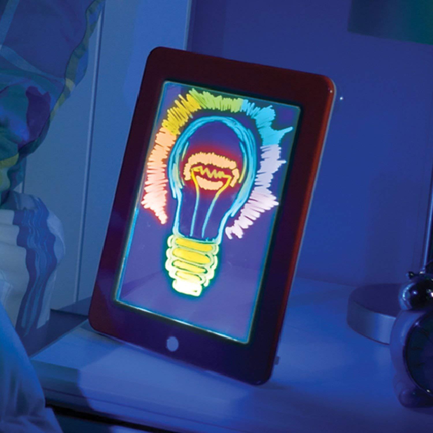Light Up LED Magic Sketch Pad - bazaarOwl