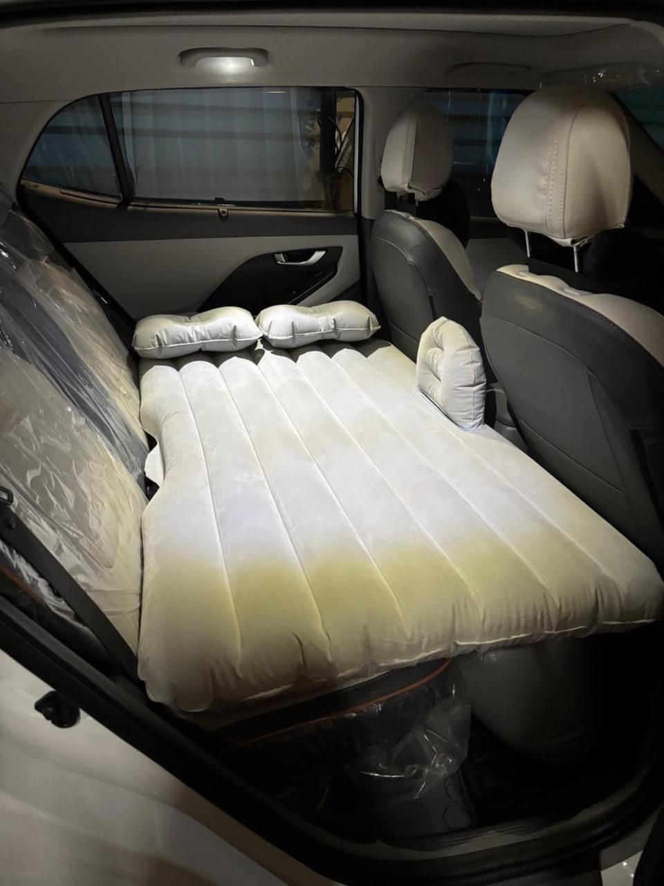 Car Travel Bed Mattress with 2 Air Pillows - bazaarOwl