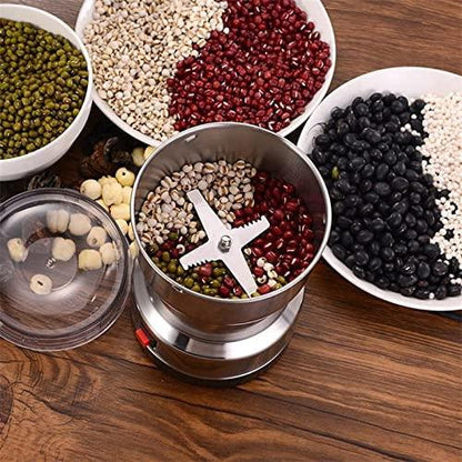 Electric Smash Machine, Multifunction Small Food Grinder Grain Grinder, Portable Coffee Bean Grinder - bazaarOwl