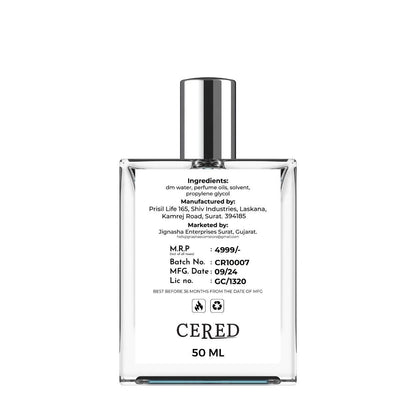 CERED Aventus Perfume 50ML - bazaarOwl