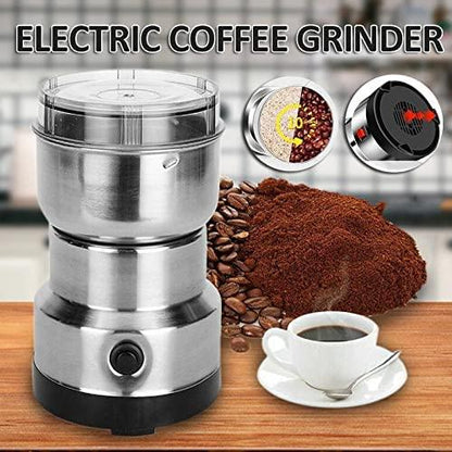 Electric Smash Machine, Multifunction Small Food Grinder Grain Grinder, Portable Coffee Bean Grinder - bazaarOwl