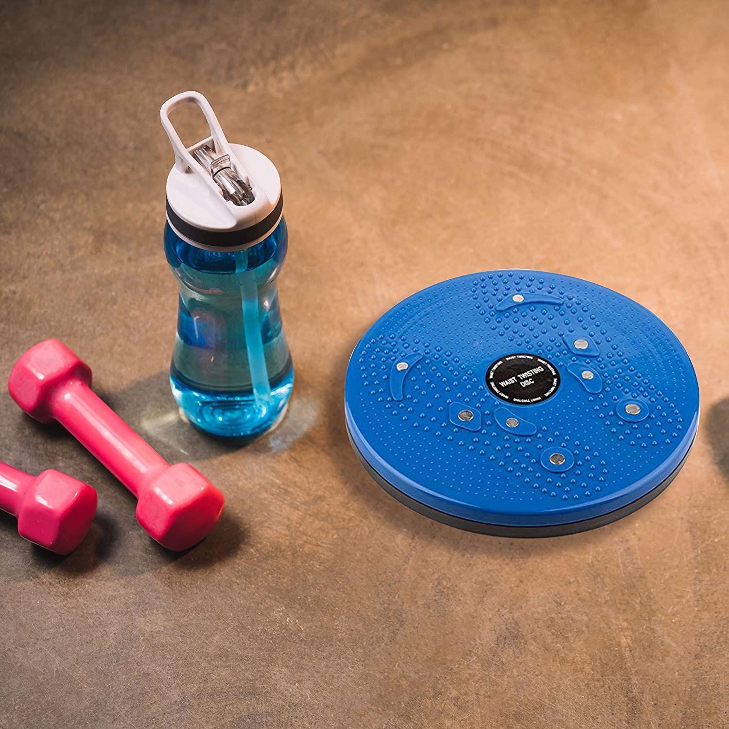 Tummy Twister Abdominal ABS Exerciser | Magnetic Rotating Waist Twister for Home Workout &amp; Weight Loss - bazaarOwl