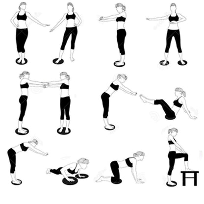 Tummy Twister Abdominal ABS Exerciser | Magnetic Rotating Waist Twister for Home Workout &amp; Weight Loss - bazaarOwl