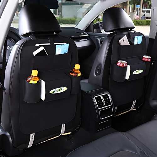 Car Back Seat Storage Organizer PACK of 2 - bazaarOwl