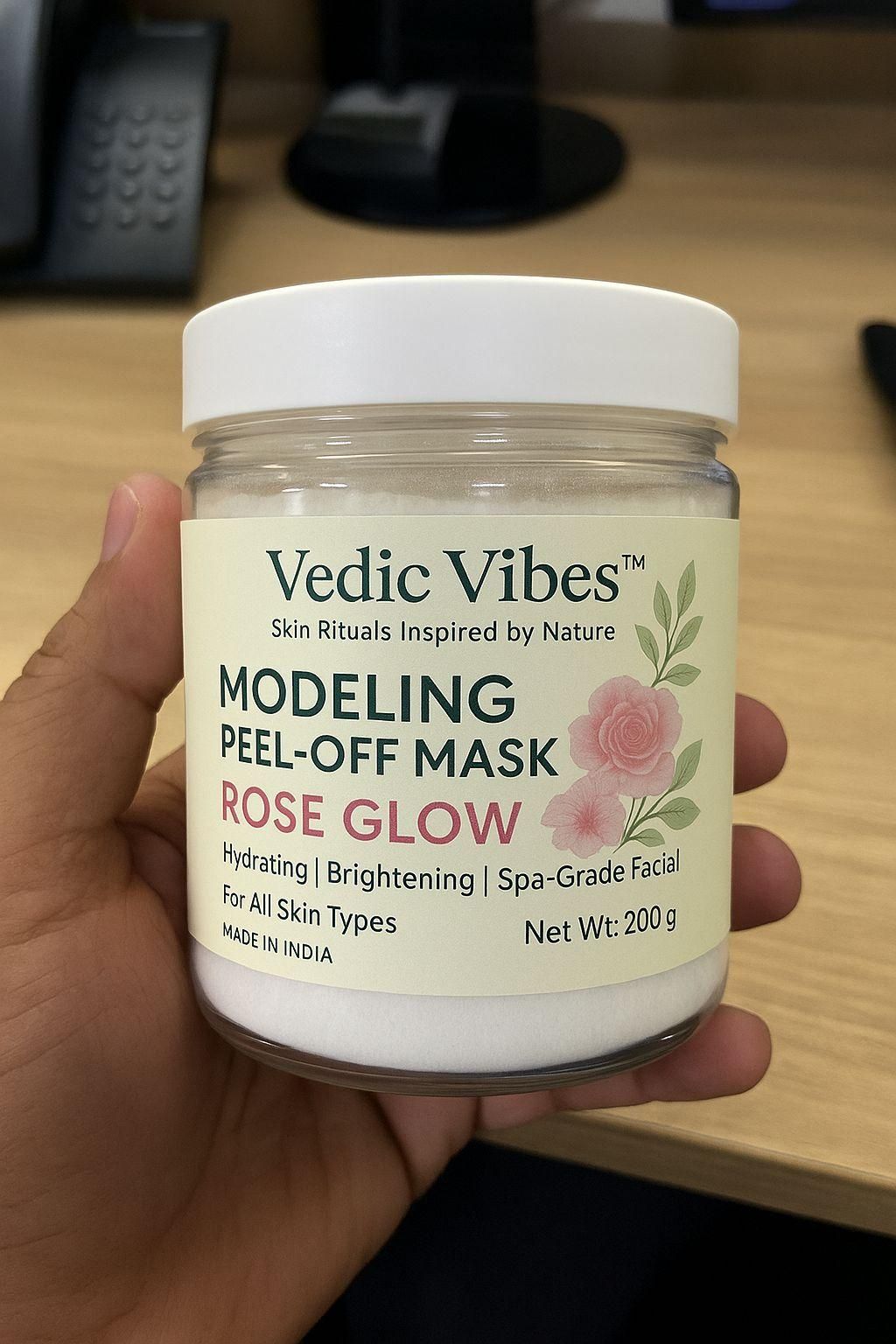 Modelling Peel Off Mask – 200gm | Deep Cleansing & Skin Brightening Face Mask for Women - bazaarOwl