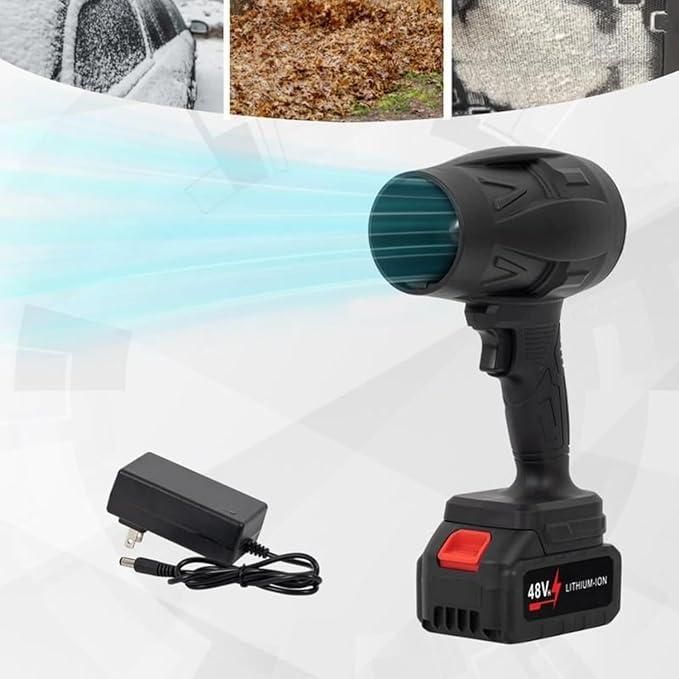 Cordless Turbo Jet Blower | Powerful Electric Handheld Air Blower for Dust Cleaning, Car Washing & Snow Removal - bazaarOwl