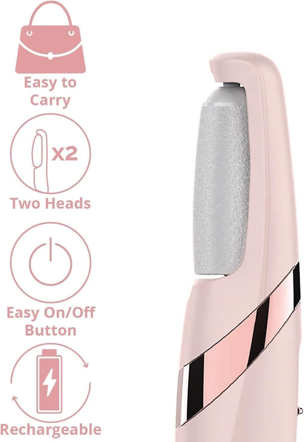 Electronic Cordless Pedicure Callus Dead Skin Remover Polishing Tool - bazaarOwl