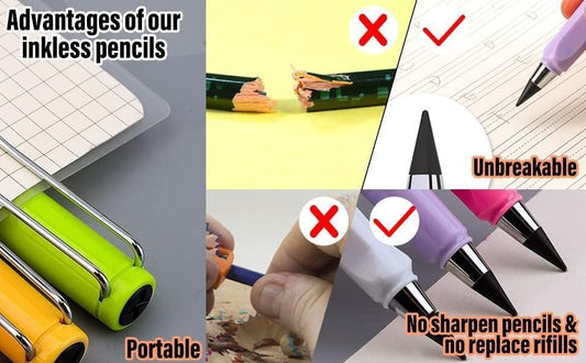 Reusable and Erasable Metal Writing Pens - bazaarOwl