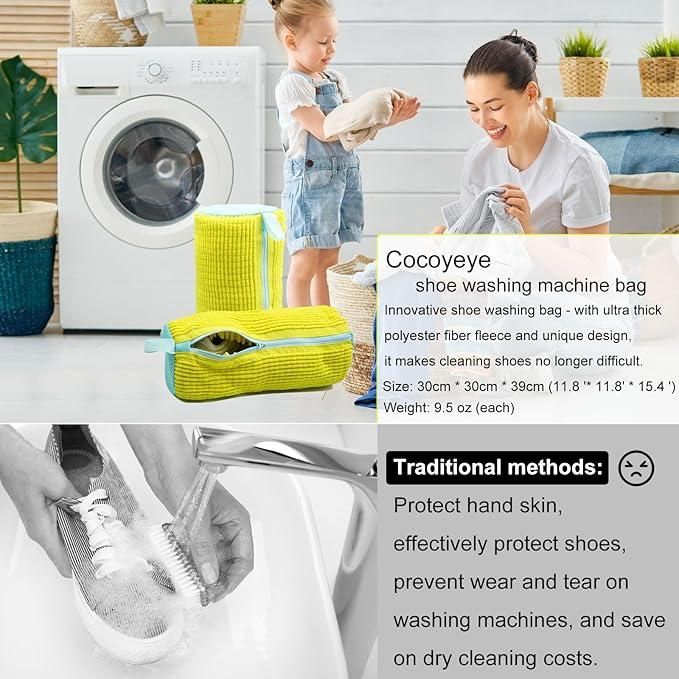 Shoe Washing Machine Bag - bazaarOwl