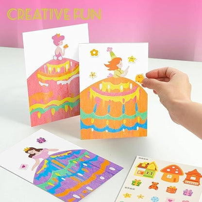 Rainbow Dot Painting Art Kits - bazaarOwl