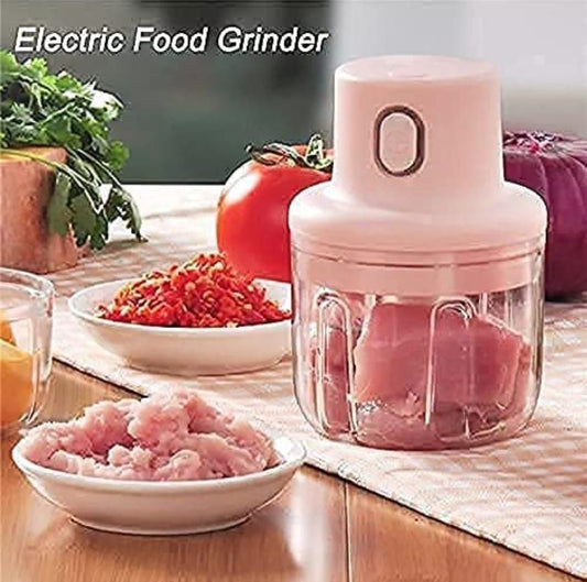 Food Chopper – Latest USB Rechargeable Electric Food Chopper (250ML) - bazaarOwl