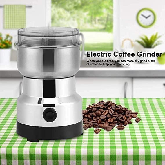 Electric Smash Machine, Multifunction Small Food Grinder Grain Grinder, Portable Coffee Bean Grinder - bazaarOwl