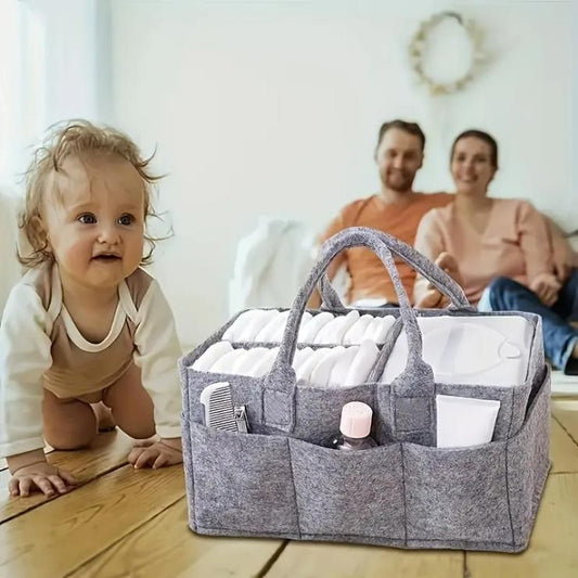 Nursery Storage Organizer-Foldable and Portable for Travelling - bazaarOwl