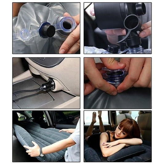 Car Travel Bed Mattress with 2 Air Pillows - bazaarOwl