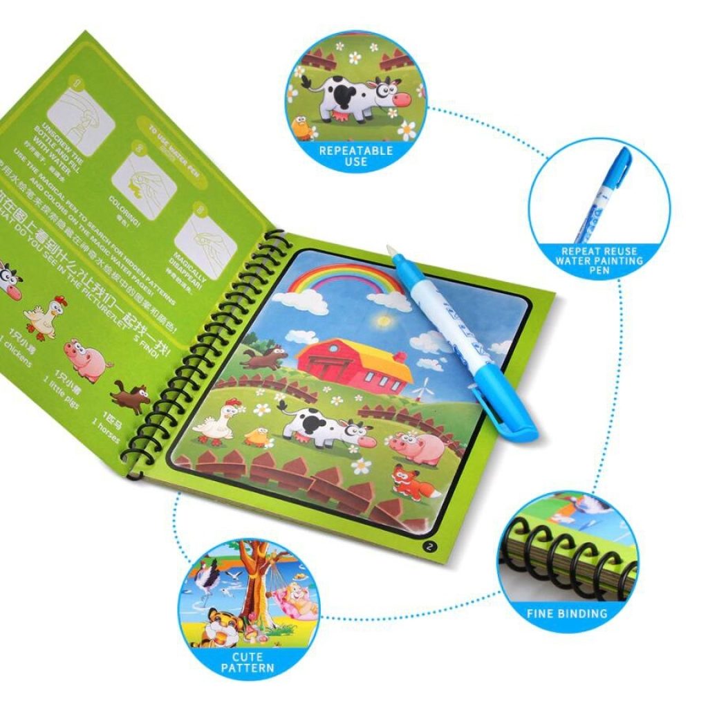 Magic Water Book - bazaarOwl