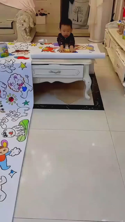 DIY Painting Drawing Paper Roll - – Unleash Your Creativity Anytime, Anywhere! 🎨🖌️